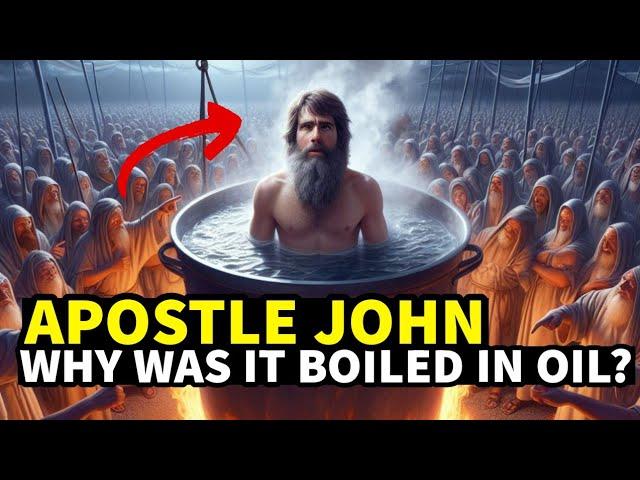 HOW DID THE APOSTLE JOHN SURVIVE BEING BOILED IN OIL?| #biblestories