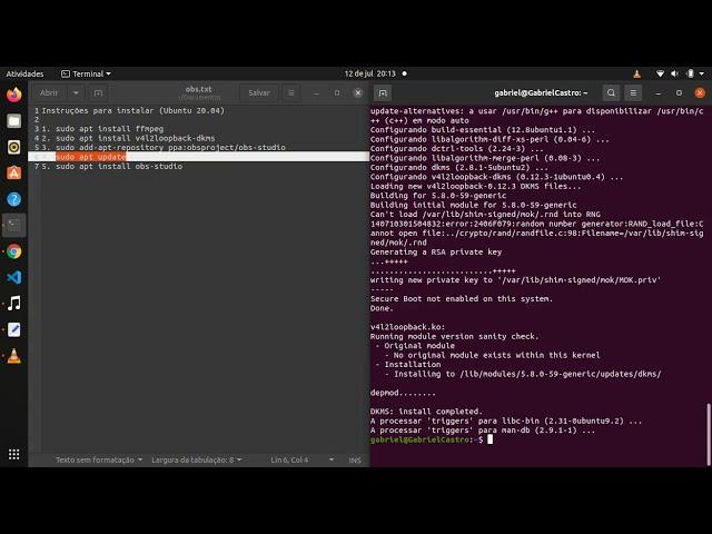 Como instalar o OBS Studio no Ubuntu