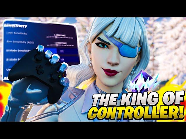 The KING Of CONTROLLER!  + *NEW* BEST Controller Settings For Fortnite Chapter 5! (PS4/PS5/XBOX/PC)