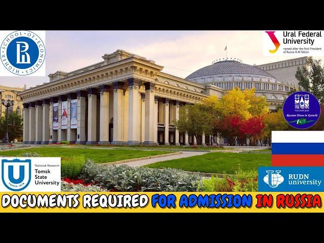 #DOCUMENTS REQUIRED FOR SECURING #ADMISISON IN #RUSSIA | #studyinrussia #russia #viral #mbbsinrussia