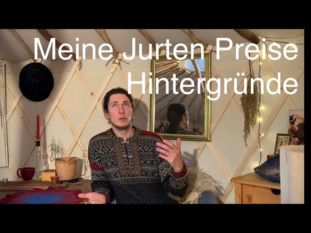 Meine Jurten Preise Hintergründe