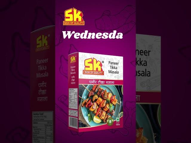 "SK Masala's Weekly Dinner Meal Plan: Flavorful and Nutritious" #SKMasala #WeeklyDinnerMealPlan