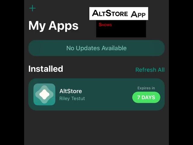 Signing Every Seven Days Sucks, AltStore Makes It Easier