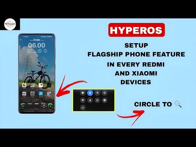 HyperOS New Official Feature Enable Now   Circle to Search Enable Now 
