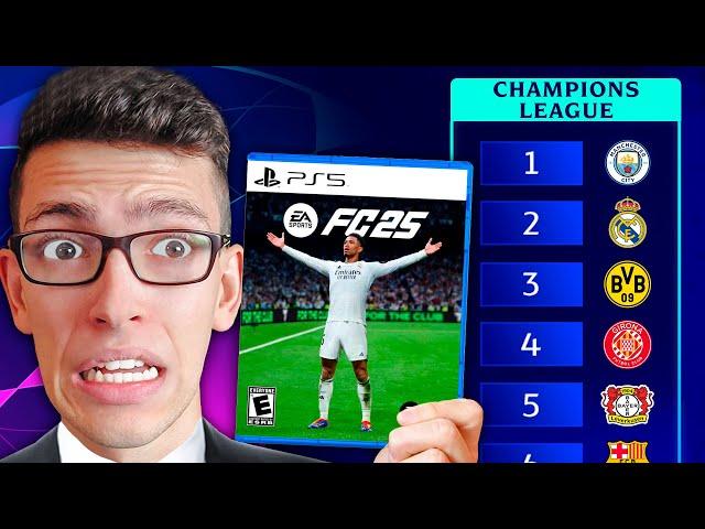 Juego la NUEVA Champions League en FIFA 25