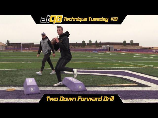 Quarterback Footwork Drills, Bag Drill For Footwork | Technique Tuesday #18