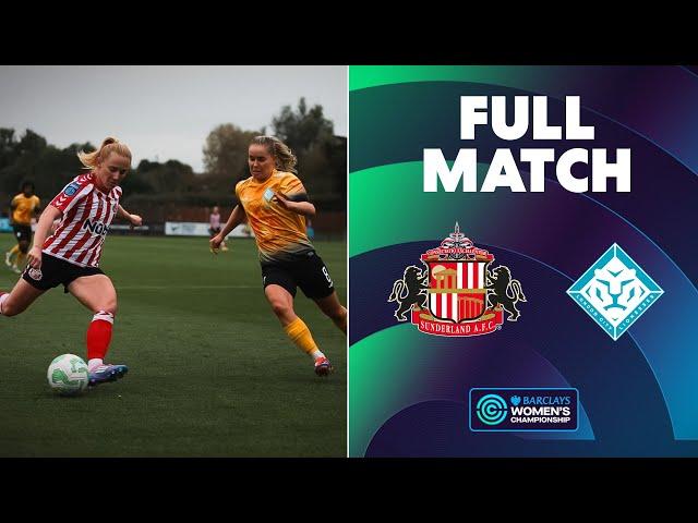 Full Match Replay: Sunderland v London City Lionesses | Barclays Women's Championship 2024-25