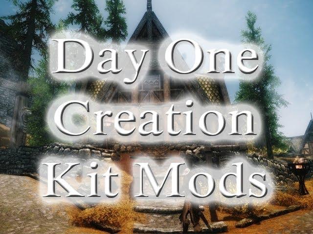 Creation Kit Release Mods: House Map Markers,Pines of Whiterun,Open Cities,Ice Island,Rabbit Rage