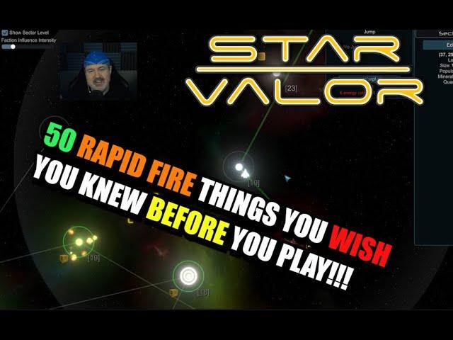 50 things I WISH I knew before playing - Star Valor