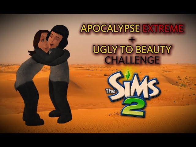 #5 АПОКАЛИПСИС ЭКСТРИМ + UGLY TO BEAUTY  The Sims 2