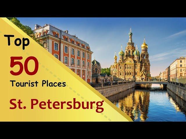 "Saint Petersburg" Top 50 Tourist Places | St. Petersburg Tourism | RUSSIA