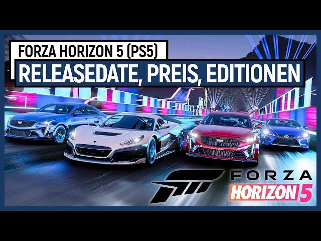 Forza Horizon 5 (PS5): Releasedate, Preis & Editionen offiziell enthüllt!