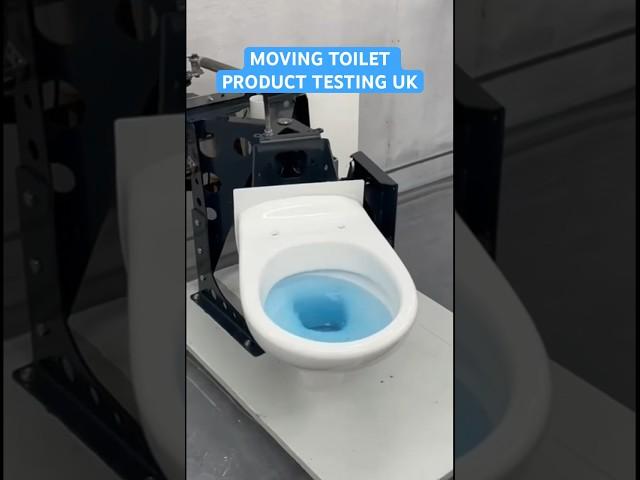 Moving toilet product testing uk! #toilet #plumbing #smallbathroom #producttesting #bathroomdesign