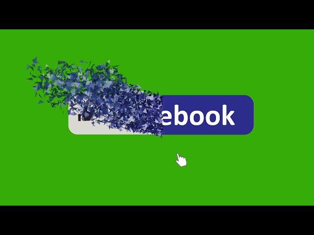 Facebook like , follow and share green screen  with sound || No Copyright