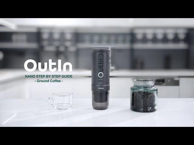 How To Make Espresso With The OutIn Nano Portable Espresso Machine (Ground Coffee)