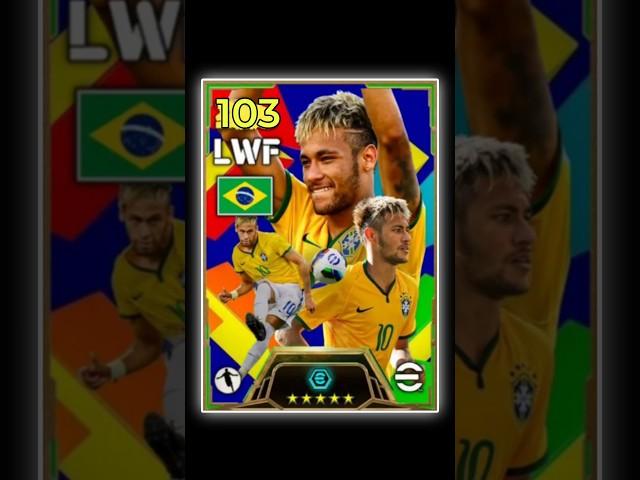 HOW TO TRAIN 103 RATED NEYMAR JR IN EFOOTBALL 25 #neymarjr #EFOOTBALL #trainingguide #short #pes