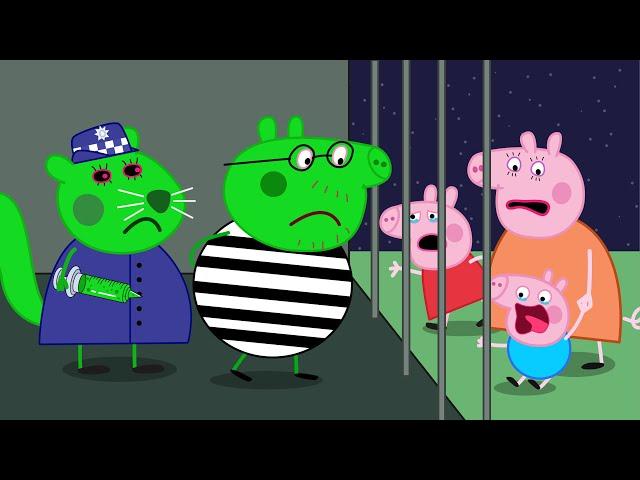 Zombie Apocalypse, Oh No!!! Zombie Police Arrested Daddy Pig ??? |  Peppa Pig Funny Animation