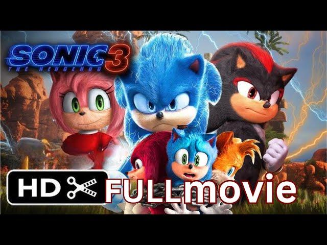 Sonic the Hedgehog 3 Full Movie In English |New Hollywood Movie full action fight 2025 Jim Carrey