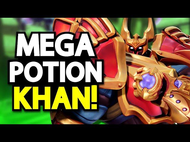 2,000 HP Battle Shout is FAIR and BALANCED! (Paladins Khan Gameplay)