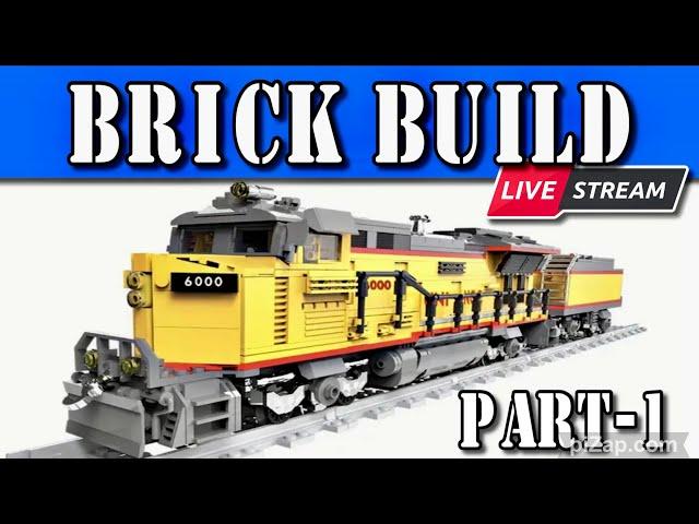 Brick Build Live! @AidansRailways Extra's Building a Union Pacific Style Loco Episode-4