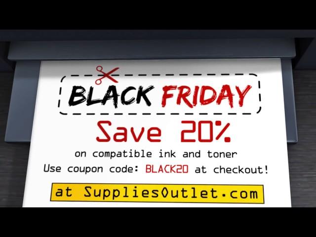 Black Friday Ink and Toner Deals 2016 - SuppliesOutlet.com