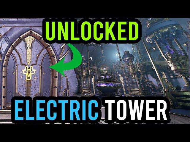 The Electric Tower Hidden Room Entrance | Dante Unbound [Warframe]