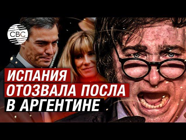 Хавьер Милей позволил себе резко выразиться об испанском премьере и его жене