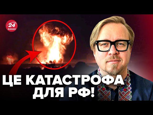 ️ТИЗЕНГАУЗЕН: ГІГАНТСЬКИЙ вибух під Москвою. ЗНИЩЕНО СОТНІ ракет. Зеленський ТЕРМІНОВО летить у США