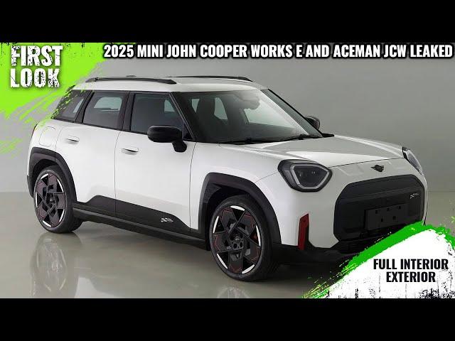 2025 MINI John Cooper Works E And Aceman JCW Leaked - First Look - Full Exterior