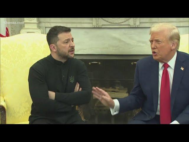 Ukraine's Zelenskyy is still ready to negotiate after exchange with Trump, Vance in Oval Office