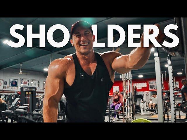The Only Exercises You Need For Bigger Shoulders + Tips