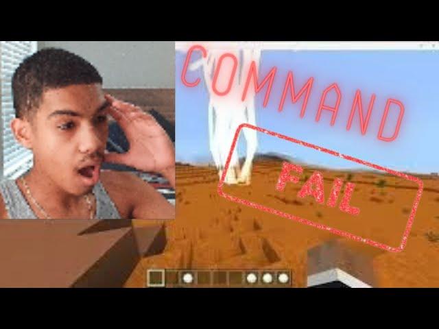 Minecraft Command failure!