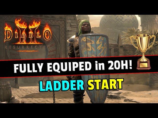 Crazy season 5 start !! Farming terror zones in no time with a paladin - Diablo 2 resurrected