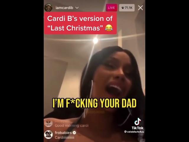 Last Christmas - Cardi B