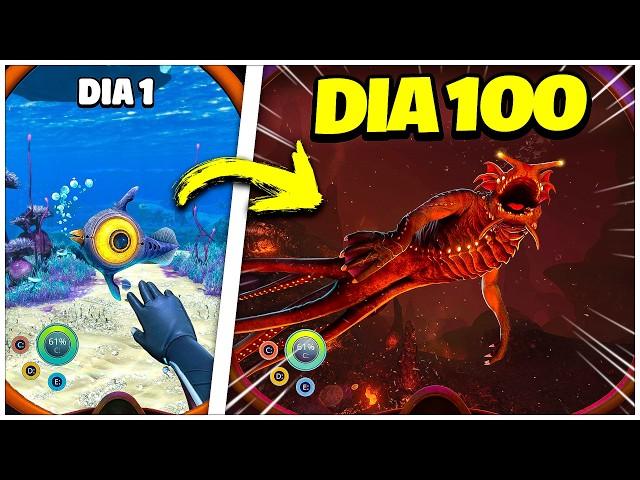 100 DIAS MERGULHANDO EM UM PLANETA ALIENÍGENA | Subnautica