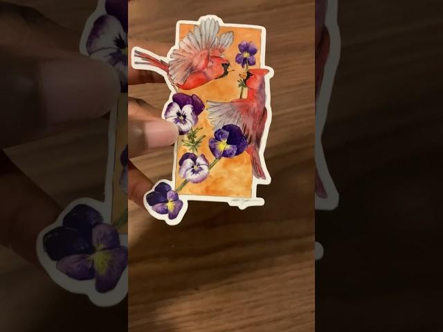 New Stickers of Watercolor Painting Revealed!