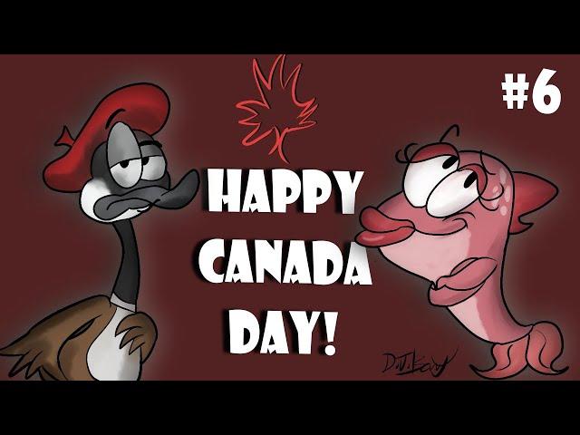 LIVE STREAM #6 - Canada Day Cartoon Special! (ft. Jason, Norbert, and Zara Lobner)