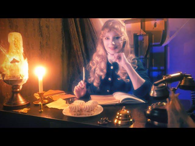 Haunted Hotel Check-in  ASMR Roleplay