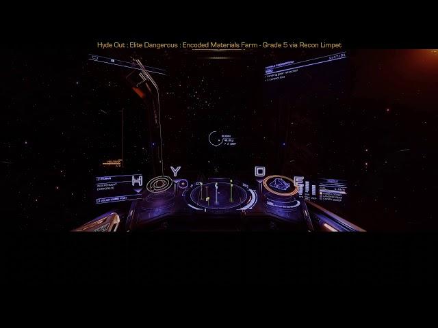 Elite Dangerous - Encoded Materials farm - Science Vessel scanning in non-Anarchy systems
