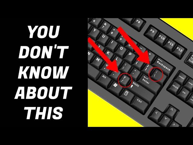 Keyboard Buttons that You Don't Know About | Secret of these Buttons