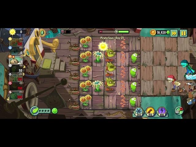 Plants vs Zombies 2 - Pirate Seas - Day 23 - 2023