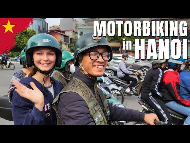 Best way to see HANOI, Vietnam (Motorbike Tour) #hanoi #vietnam