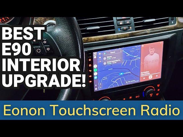 Best BMW E90 Touchscreen Radio Install & Review | Eonon E90A12S  #Eonon #e90