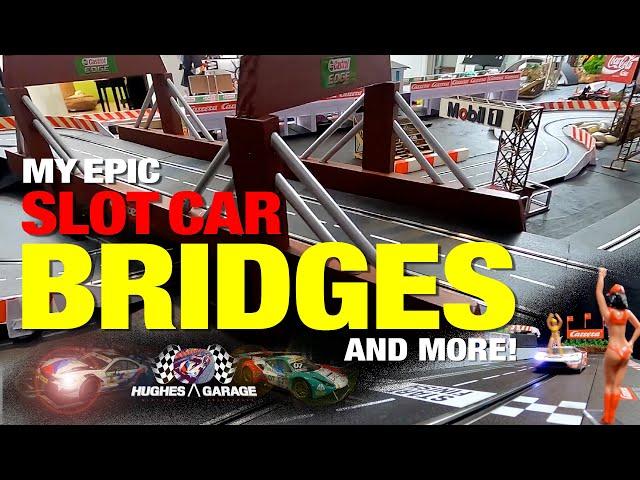 Epic Slot Car Bridges! - Hughes Garage SCA Ep 7