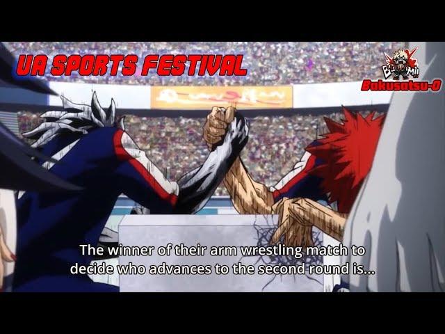 UA Sports Festival | Kirishima VS Tetsutetsu | Boku No Hero Academia