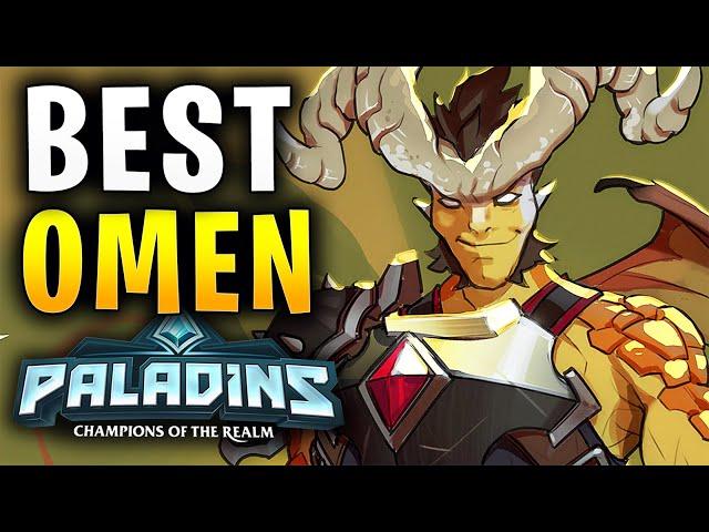 WHY DID OMEN GROW ON ME A TON?! - Paladins Gameplay Build