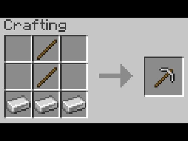 Minecraft Manhunt, But Crafting Is Upside Down...