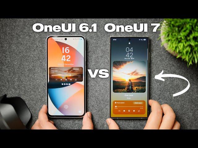 One UI 6.1 vs One UI 7 Animations Comparison - Has Samsung Finally Nailed It?