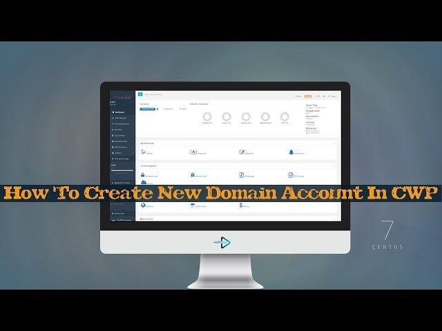 How To Create New Domains Account In CentOS Web Panel || TECH DHEE