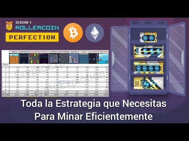 RollerCoin Estrategia Actualizada ‍ 1.5 Ph/s Por Semana o Más!  + Estadísticas - Nueva Era!